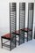 292 Chairs by Charles Rennie Mackintosh for Cassina, Italy, 1990s, Set of 6 6