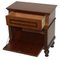 Renaissance Style Bedside Table in Mahogany, 1940s, Image 2