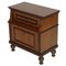 Renaissance Style Bedside Table in Mahogany, 1940s, Image 1