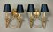 Neoclassical Italian Wall Lights in Gilt Brass by Gaetano Sciolari for Sciolari, 1960s, Set of 2 4