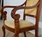 19th Century Walnut Stock Armchairs, Set of 2, Image 15