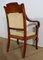 19th Century Walnut Stock Armchairs, Set of 2 16
