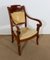 19th Century Walnut Stock Armchairs, Set of 2, Image 8