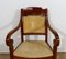 19th Century Walnut Stock Armchairs, Set of 2 9