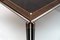 Steel & Inlaid Wood Dining Table by Paolo Barracchia for Roman Deco, 1978 3