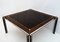 Steel & Inlaid Wood Dining Table by Paolo Barracchia for Roman Deco, 1978 2
