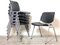 Black DSC106 Desk Chairs by Giancarlo Piretti for Anonima Castelli, Italy, 1960, Set of 6 10
