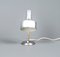 German Bauhaus Kaiser Idell Style Desk Lamp in Silver & Gold With Swan Neck, 1950s, Image 5