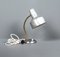 German Bauhaus Kaiser Idell Style Desk Lamp in Silver & Gold With Swan Neck, 1950s 14