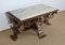 Wrought Iron & Marble Coffee Table by J.M Rothschild, 1950 2