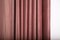 Vintage Domus Italian Curtain in Pink Velvet, Set of 2 3