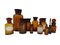 Bottiglie da farmacia vintage, set di 11, Immagine 1