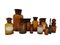 Vintage Pharmacy Bottles, Set of 11, Image 1