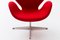 Sedie Swan di Arne Jacobsen per Fritz Hansen, Danimarca, 2002, set di 8, Immagine 6