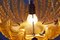 Französische Art Deco Conchiglie Wandlampe, 1930er 5