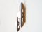 Lampade da parete in pelle e metallo traforato, Francia, set di 2, Immagine 2
