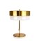Brass & Glass Table Lamp by Kamenicky Senov, 1970s, Image 1