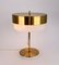Brass & Glass Table Lamp by Kamenicky Senov, 1970s 5