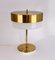 Brass & Glass Table Lamp by Kamenicky Senov, 1970s 8