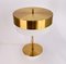Brass & Glass Table Lamp by Kamenicky Senov, 1970s 4