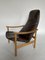 Brown Leather Lounge Chair 3