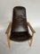 Brown Leather Lounge Chair 7