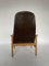 Brown Leather Lounge Chair 5