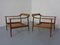 Mid-Century German Cherrywood Armchairs from Knoll Antimott, Set of 2, 1950s 12