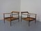 Mid-Century German Cherrywood Armchairs from Knoll Antimott, Set of 2, 1950s 11