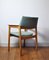 Danish Modern Armchair in Solid Oak with New Upholstery, 1960s, Image 3