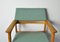 Danish Modern Armchair in Solid Oak with New Upholstery, 1960s, Image 6