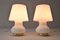 Mid-Century Modern Murano Glass Mushroom Table Lamps for Vetri, Italy, 1960s, Set of 2 3