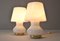 Mid-Century Modern Murano Glass Mushroom Table Lamps for Vetri, Italy, 1960s, Set of 2, Image 5