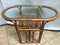 Grande Table Basse en Bambou et Verre, 1970s 15