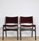 Scandinavian Modern Dining Chairs in Solid Teak by Erik Buch for Odense Maskinsnedkeri / O. D. Møbler, Set of 2 1