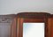 Mueble francés Art Déco de tres puertas con espejo facetado, Imagen 7