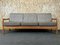 Danish Teak Sofa Daybed Couch by J. Kristensen, Image 1