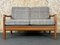 Dänisches Teak Sofa Tagesbett von J. Kristensen 10