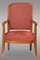 French Directoire Period Mahogany Armchairs, 1800s, Set of 2 2