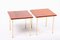 Danish Side Tables in Solid Teak by White & Mølgaard for France & Søn, Set of 2 2