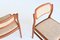 Dining Chairs in Teak by Johannes Andersen for Uldum Møbelfabrik, Denmark, 1960s, Set of 6 9