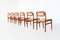 Dining Chairs in Teak by Johannes Andersen for Uldum Møbelfabrik, Denmark, 1960s, Set of 6 3