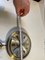 Orologio da parete Genfa vintage in ottone, Immagine 5
