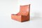 Cognac Leather Rock Sofa by Gerard van den Berg for Montis, Netherlands, 1970s, Image 2