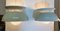 Lampade a sospensione in metallo bianco e vetro di Vico Magistretti per Artemide, set di 2, Immagine 11
