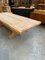 Oak Farmhouse Table with 2 Benches, Set of 3 5