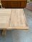 Oak Farmhouse Table with 2 Benches, Set of 3 7