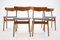 Danish Dining Chairs in Teak , 1960s, Set of 4 2