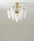 Chandelier in Brass and Glass by Hans-Agne Jakobsson, Image 3