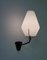 Mid-Century Swedish Wall Light in Metal and Glass from ASEA 7
